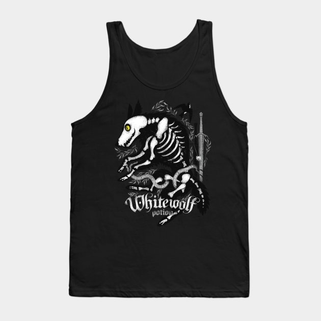 Whitewolf potion Tank Top by Narwen